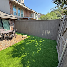 Low-Maintenance-Artificial-Turf-Installation-for-a-Condo-Backyard-in-Dallas-TX 1